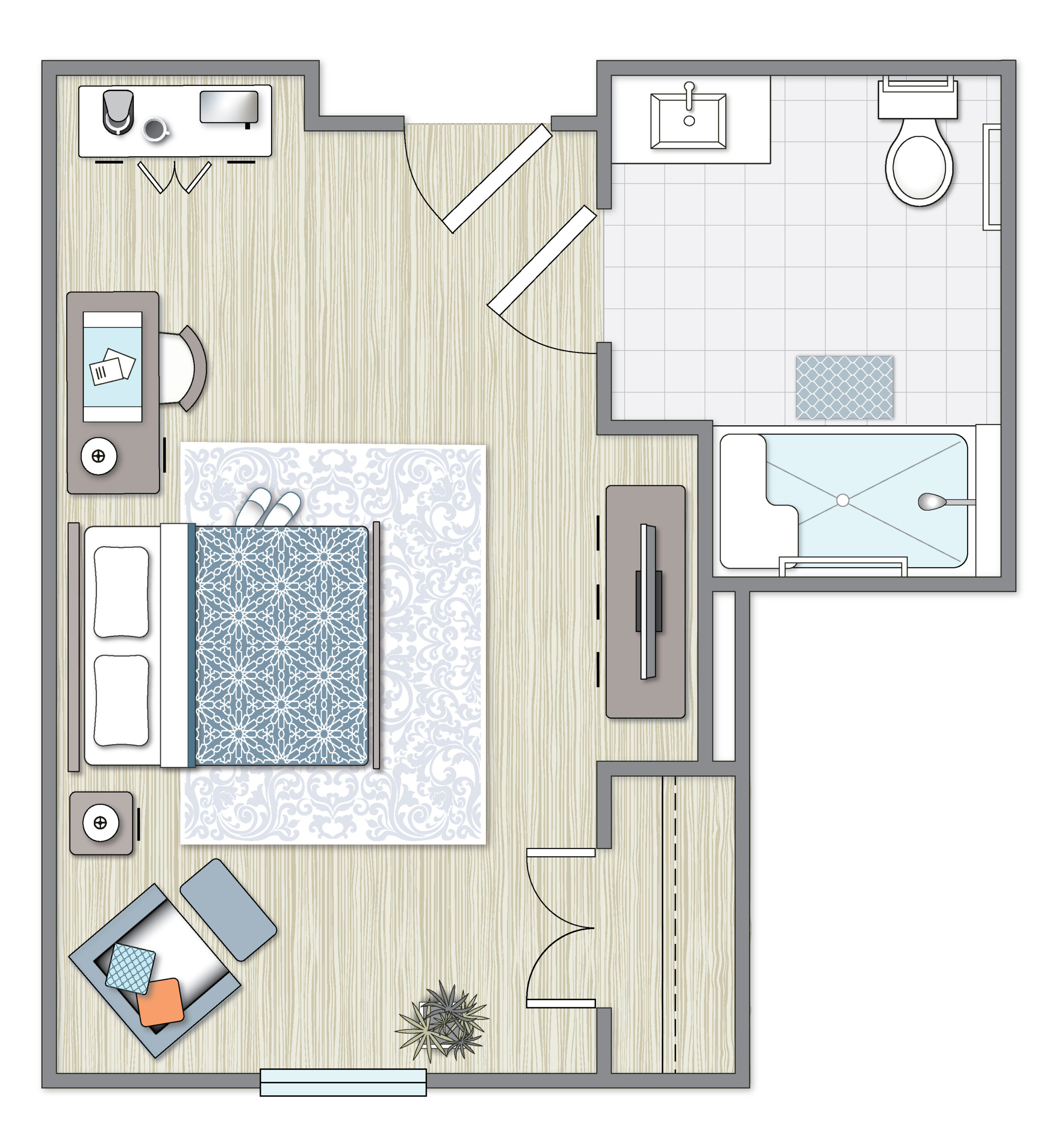Ashley Suite, 295 sq ft